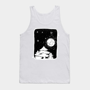 Snow Moon night Tank Top